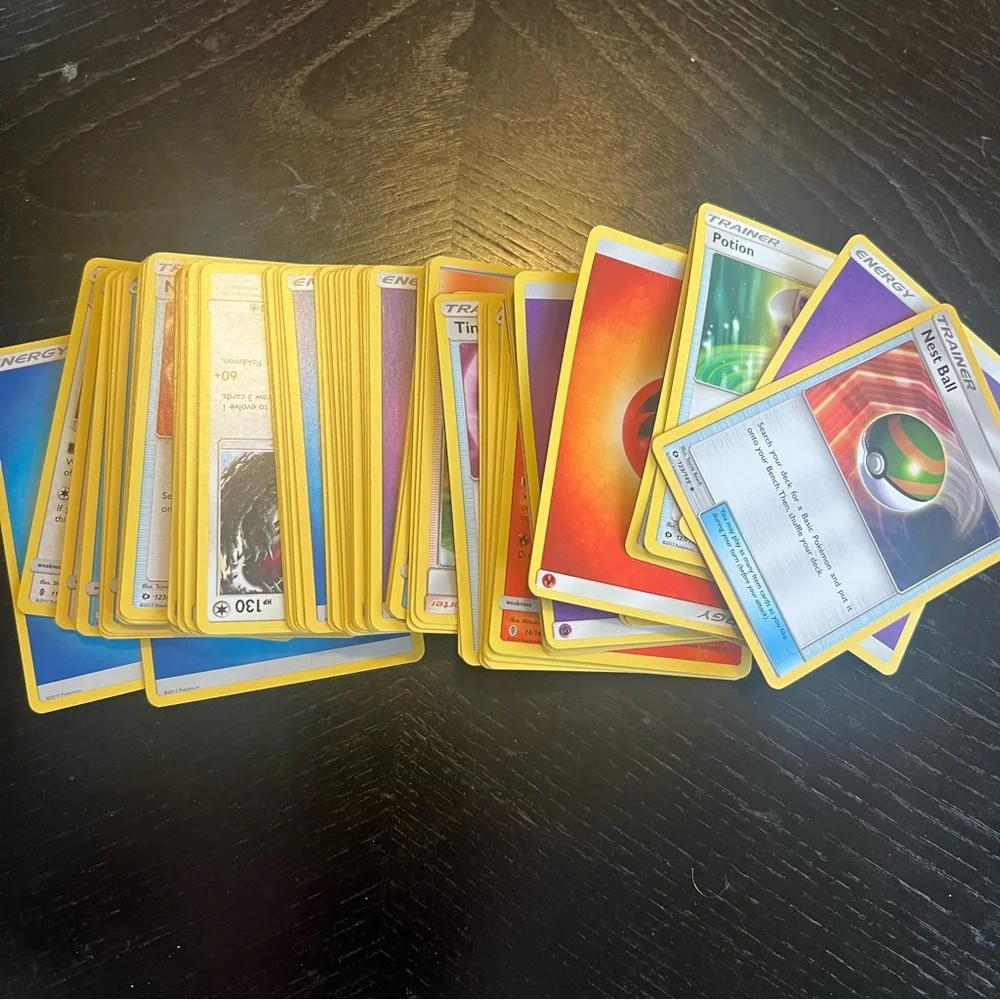 Pokemon Trading Card Game Bulk Deck of 70 - Blue Back
